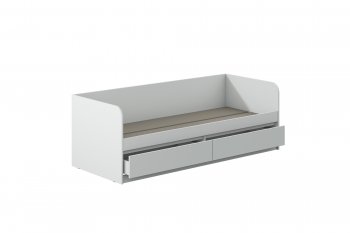 Кровать Соната 900 белый (Зарон) в Ивделе - ivdel.mebel-e96.ru