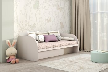 Кровать с подъемным механизмом Сказка, кашемир (Зарон) в Ивделе - ivdel.mebel-e96.ru