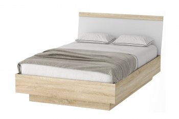 Кровать с подъемным механизмом Соната сонома (Памир) в Ивделе - ivdel.mebel-e96.ru