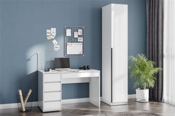 Стол компьютерный №13+пенал ШК-5 (СВ) в Ивделе - ivdel.mebel-e96.ru