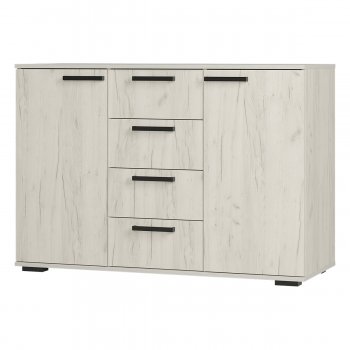 Комод Стандарт №2 NEW крафт белый  (БТС) в Ивделе - ivdel.mebel-e96.ru