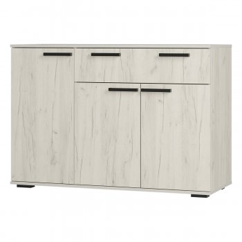 Комод Стандарт 4 NEW крафт белый (БТС) в Ивделе - ivdel.mebel-e96.ru