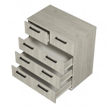 Комод Стандарт №5 NEW крафт белый (БТС) в Ивделе - ivdel.mebel-e96.ru