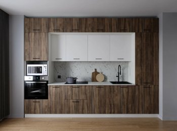 Кухонный гарнитур Старое дерево 3400 мм МДФ (Санвут) в Ивделе - ivdel.mebel-e96.ru