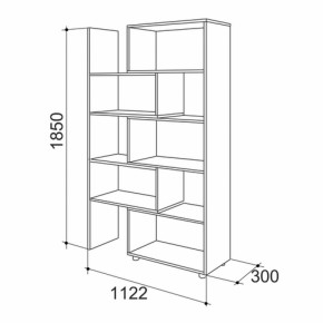 Стеллаж 1 (Мебельсон) в Ивделе - ivdel.mebel-e96.ru