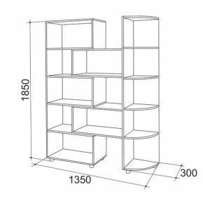 Стеллаж 2 (Мебельсон) в Ивделе - ivdel.mebel-e96.ru