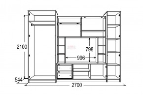 Стенка Александра 10 в Ивделе - ivdel.mebel-e96.ru