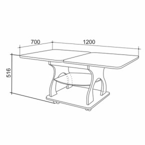 Стол журнальный Купер в Ивделе - ivdel.mebel-e96.ru