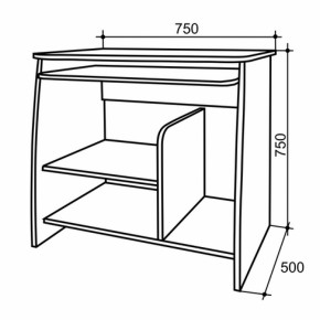 Стол компьютерный Кроха в Ивделе - ivdel.mebel-e96.ru