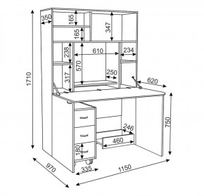 Стол-трансформер Для отличника (Риннер) в Ивделе - ivdel.mebel-e96.ru