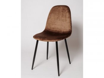 Стул DC 5541 велюр коричневый (ЦМ) в Ивделе - ivdel.mebel-e96.ru