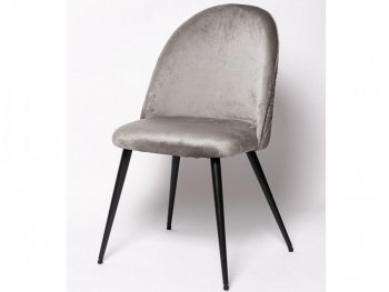 Стул С 820 серый вельвет (ЦМ) в Ивделе - ivdel.mebel-e96.ru