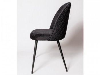 Стул С 820 Черный вельвет (ЦМ) в Ивделе - ivdel.mebel-e96.ru