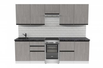 Кухонный гарнитур Сюита мега 2500 мм (Герда) в Ивделе - ivdel.mebel-e96.ru