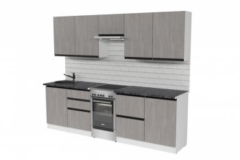 Кухонный гарнитур Сюита мега 2500 мм (Герда) в Ивделе - ivdel.mebel-e96.ru