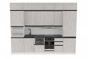 Кухонный гарнитур Сюита люкс 3000 мм (Герда) в Ивделе - ivdel.mebel-e96.ru