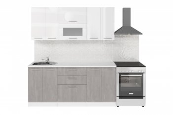 Кухонный гарнитур Терция макси 2 1800 мм (Герда) в Ивделе - ivdel.mebel-e96.ru