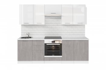 Кухонный гарнитур Терция базис 2400 мм (Герда) в Ивделе - ivdel.mebel-e96.ru
