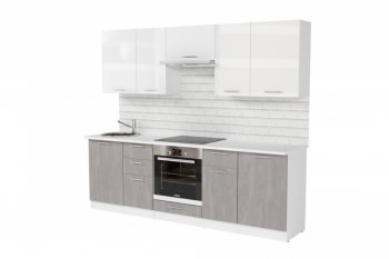 Кухонный гарнитур Терция базис 2400 мм (Герда) в Ивделе - ivdel.mebel-e96.ru