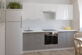 Кухонный гарнитур Терция базис 2400 мм (Герда) в Ивделе - ivdel.mebel-e96.ru