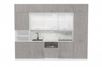 Кухонный гарнитур Терция экстра 5 3000 мм (Герда) в Ивделе - ivdel.mebel-e96.ru