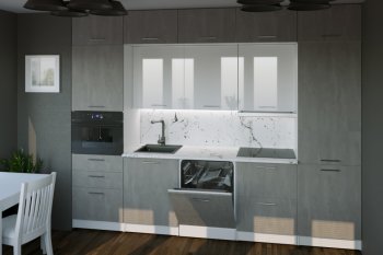 Кухонный гарнитур Терция экстра 5 3000 мм (Герда) в Ивделе - ivdel.mebel-e96.ru