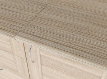 Кухонный гарнитур Томилла прайм 5 2300х1500 мм (Герда) в Ивделе - ivdel.mebel-e96.ru
