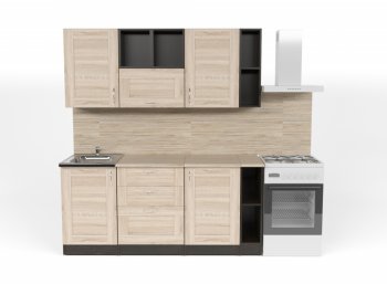 Кухонный гарнитур Томилла макси 4 1800 мм (Герда) в Ивделе - ivdel.mebel-e96.ru