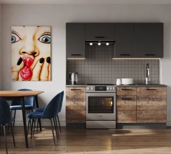 Кухонный гарнитур Трансильвания 2000 мм в Ивделе - ivdel.mebel-e96.ru