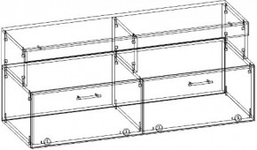 Тумба малая ТМС-1200 (Дуб сонома/Дуб сакраменто) в Ивделе - ivdel.mebel-e96.ru