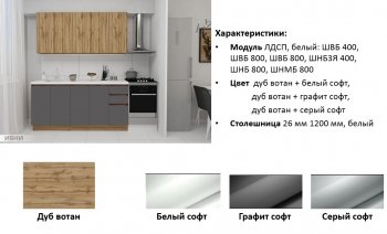 Кухонный гарнитур 2000 мм Венера белый софт (Игни) в Ивделе - ivdel.mebel-e96.ru