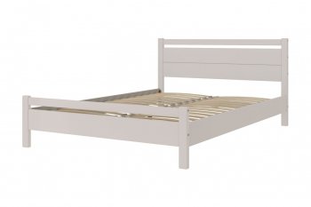 Кровать из массива Вероника-1 Льняной (БМ) в Ивделе - ivdel.mebel-e96.ru