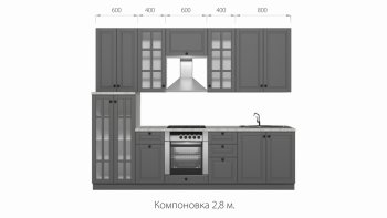 Кухонный гарнитур Верона 2800 мм в Ивделе - ivdel.mebel-e96.ru