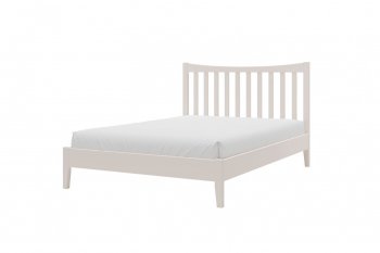 Кровать из массива Виола льняной (БМ) в Ивделе - ivdel.mebel-e96.ru