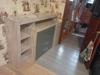 Комод Ангара дуб юкон (Миф) в Ивделе - ivdel.mebel-e96.ru
