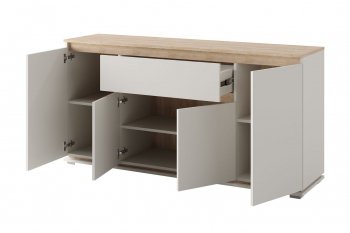 Тумба 4 двери 1 ящик Юта (БМ) в Ивделе - ivdel.mebel-e96.ru