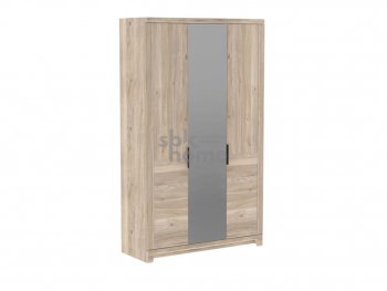Шкаф 1400 мм Юта 3-х дверный с зеркалом (СБК) в Ивделе - ivdel.mebel-e96.ru | фото
